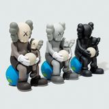 Holiday Thailand. -complete set of 3 by KAWS contemporary artwork sculpture