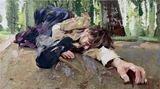 Surrender by Erik Schmidt contemporary artwork painting