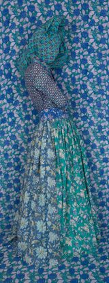 Long by Alia Ali contemporary artwork works on paper photography print mixed media textile