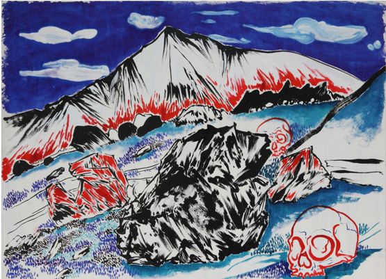 The History You Can not See - 5 by Sun Xun contemporary artwork Works on Paper