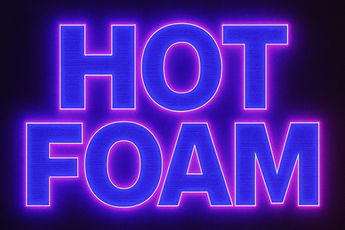 Contemporary art exhibition Jim Lambie Hot Foam at The Modern Institute Osborne Street United Kingdom
