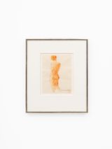 Figure Study Rock Sketchbook No. 2 by Manuel Neri contemporary artwork works on paper