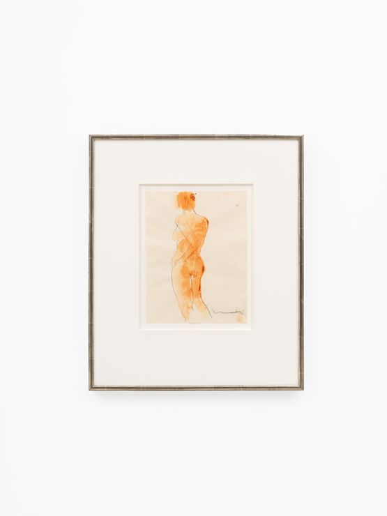 Figure Study Rock Sketchbook No. 2 by Manuel Neri contemporary artwork Works on Paper