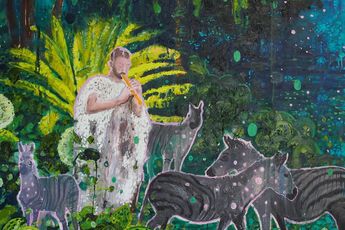 Contemporary art exhibition Stephen Pleban Half The Day Is Night at Martin Browne Contemporary Sydney Australia