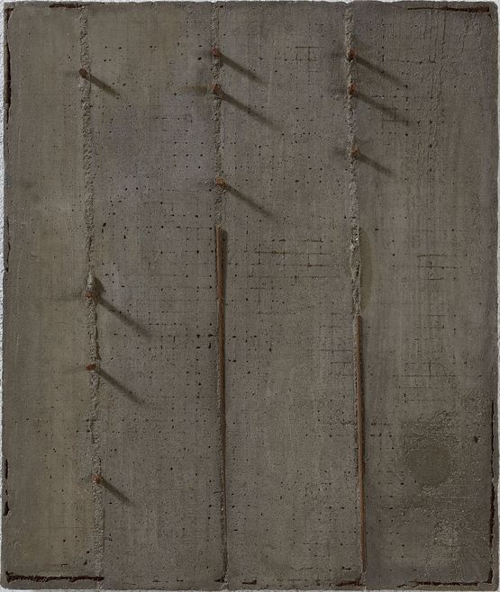 Cementarmato n. 15 by Giuseppe Uncini contemporary artwork Sculpture