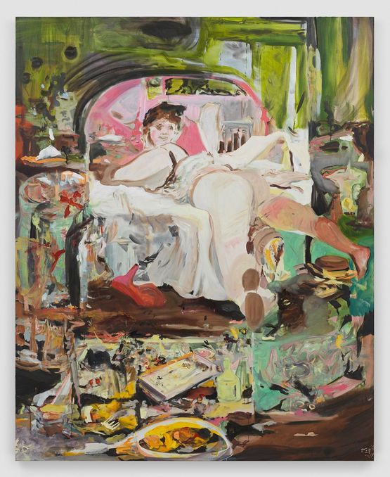 Nana by Cecily Brown contemporary artwork Painting