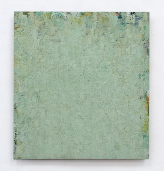 grun ocker grun by Peter Tollens contemporary artwork Painting