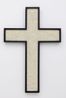 White Carpet Cross by Robert Mapplethorpe contemporary artwork Textile