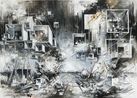 Utopia XXII by Inna Artemova contemporary artwork Painting
