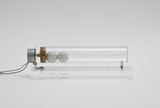 REVOLUTION  GRAVITY TWO WHITE STONES by Yukio Fujimoto contemporary artwork sculpture