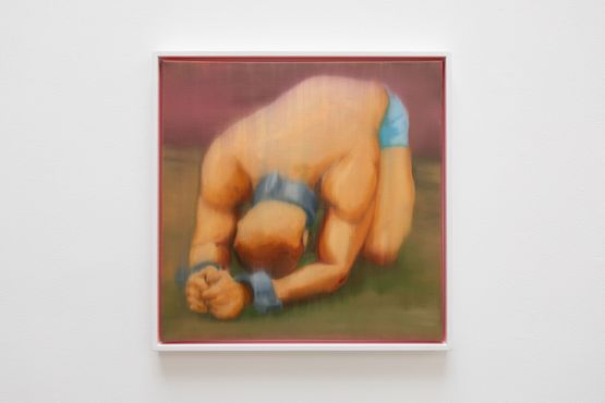 Manacled Man by William E. Jones contemporary artwork Painting
