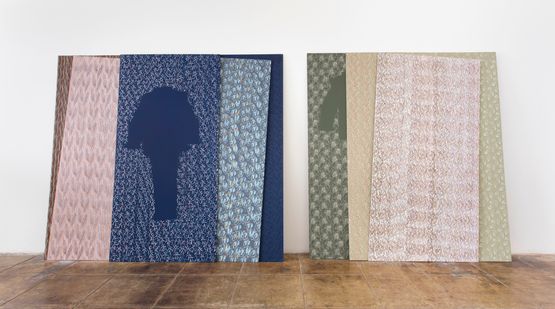 Nine Boards for J.G. by Marc Camille Chaimowicz contemporary artwork Painting