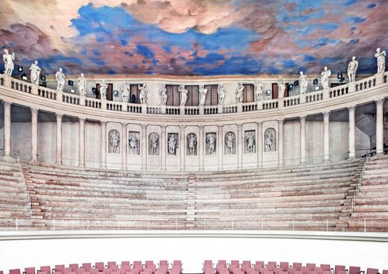 Teatro Olimpico Vicenza I by Candida Hofer contemporary artwork Photography