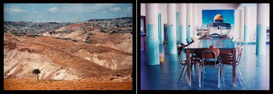 Regarding Distance - The Landscape  The Image by Yazan Khalili contemporary artwork Photography