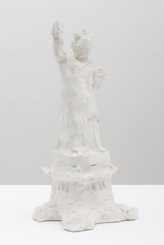 Statue of Liberty New York Harbour by Linda Marrinon contemporary artwork Sculpture