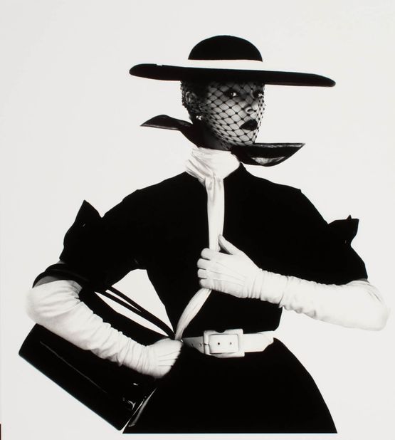 Black and White Fashion With Handbag Jean Patchett New York by Irving Penn contemporary artwork Photography