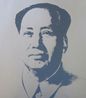 Mao Silver by Sunday B. Morning Andy Warhol contemporary artwork Print