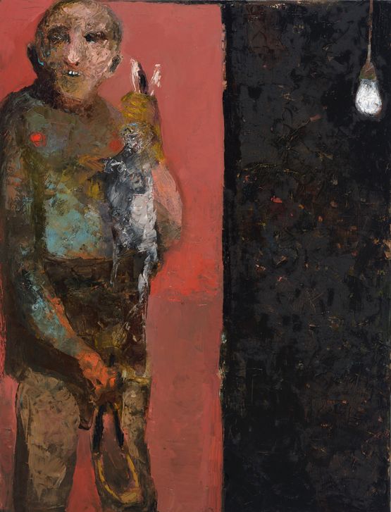 Hunter Hares by Niyaz Najafov contemporary artwork Painting