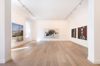 Contemporary art exhibition Ramazan Bayrakoglu Ramazan Bayrakoglu at Galerie Lelong 13 Rue de Teheran Paris France