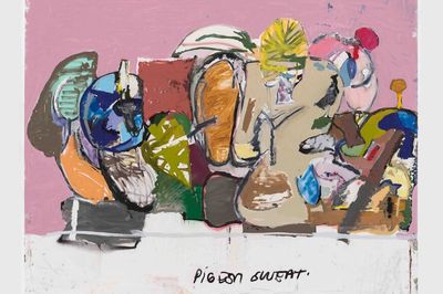 Self-Taught Painter Eddie Martinez Fetches Record Prices at Auction