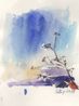 Sky Diary 02 by Bettina Khoury Badr contemporary artwork Works on Paper