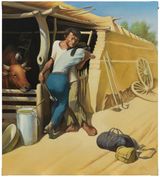 Parting Enigma of the Destiny by Wang Xingwei contemporary artwork painting