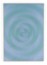 Coalescence Iridescent Blue Parma by Giacomo Santiago Rogado contemporary artwork painting