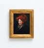 Self-Portraits through Art History Van Eyck in a Red Turban by Morimura Yasumasa contemporary artwork Photography