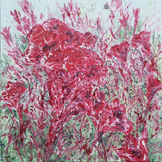 Mendrami by Jiwon Kim contemporary artwork Painting
