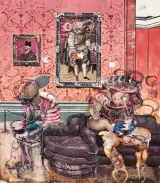 The Spanish Room by Adrian Ghenie contemporary artwork painting