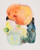 Midnight Mirage by Ziping Wang contemporary artwork painting