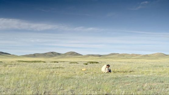 Kiss the Earth by Charwei Tsai contemporary artwork Moving Image