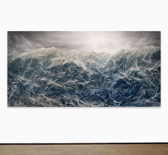 Cyano-Collage by Wu Chi-Tsung contemporary artwork Painting