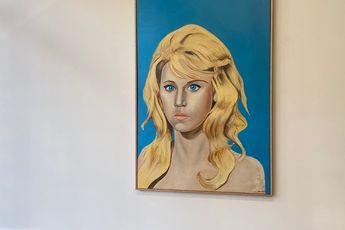Contemporary art exhibition Ian Scott 5 Paintings 19661970 at Hamish McKay Wellington New Zealand