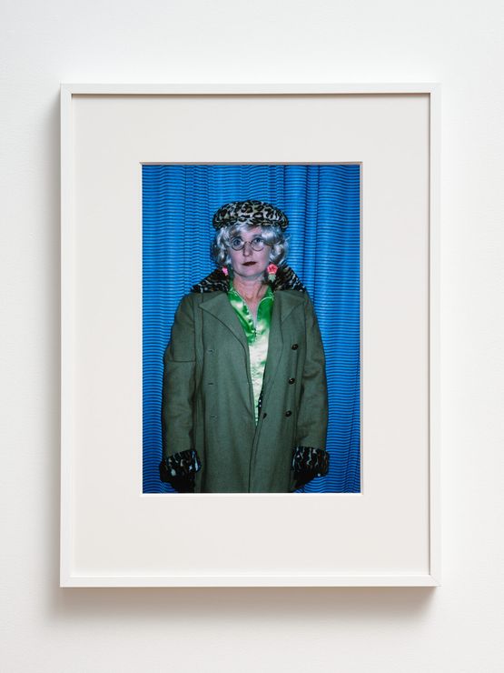 Dressed for the Demolition party Club 47 New Plymouth. 10 February 1996 by Fiona Clark contemporary artwork Print