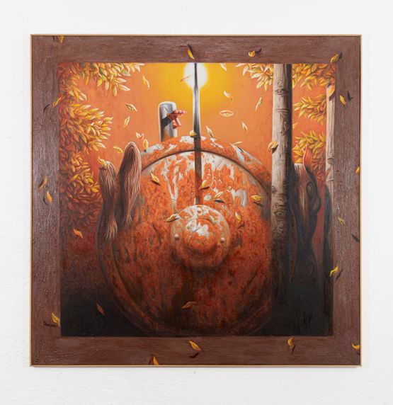 Autumn Renegade by Kevin Klamminger contemporary artwork Painting