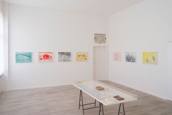 Contemporary art exhibition Robert Filliou How To See at Barbara Wien Berlin Germany