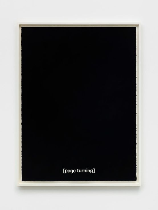 Page Turning by Gardar Eide Einarsson contemporary artwork Works on Paper