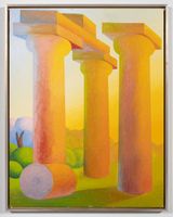 Tre Colonne by Salvo contemporary artwork painting