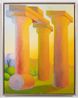 Tre Colonne by Salvo contemporary artwork Painting