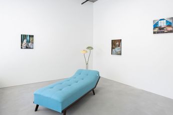 Contemporary art exhibition Klodin Erb Danke ich schlafe gut at Galerie Urs Meile Ankerstrasse Switzerland