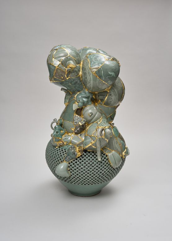 Translated Vase by Yeesookyung contemporary artwork Sculpture