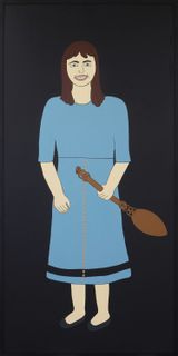 Mum in Rarotonga by Ayesha Green contemporary artwork painting