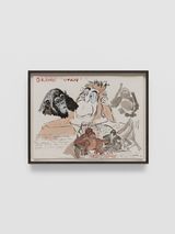 Die Reine Notwendigkeit Orang Utan by David Claerbout contemporary artwork works on paper