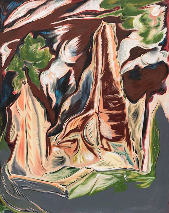 Dusk Borne by Brian Fahlstrom contemporary artwork Painting