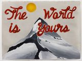 The World is Yours by Joel Mesler contemporary artwork works on paper