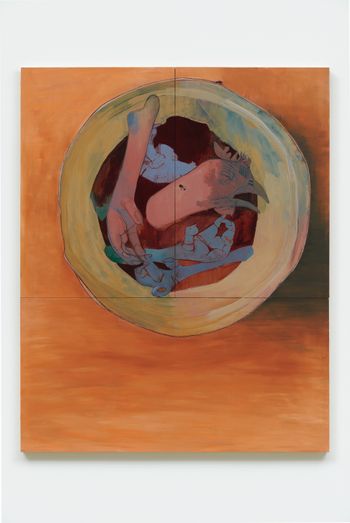 Walkie Talkie by Pamela Phatsimo Sunstrum contemporary artwork drawing painting sculpture works on paper