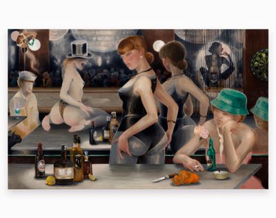 Lisa Brice Shines in Paris Debut with Thaddaeus Ropac