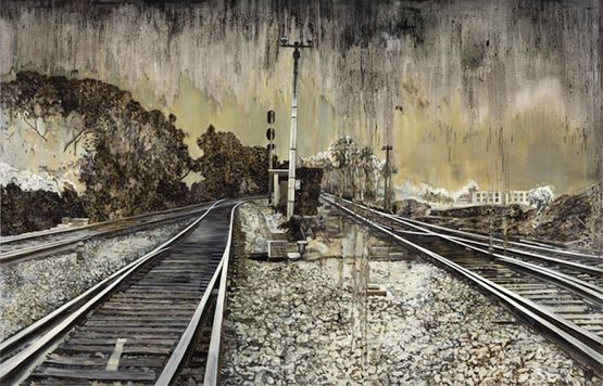 Distance No. 2 by Meng Huang contemporary artwork Painting