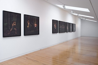 Contemporary art exhibition Greg Semu The Battle of the Noble Savage 2007 at Two Rooms Auckland New Zealand